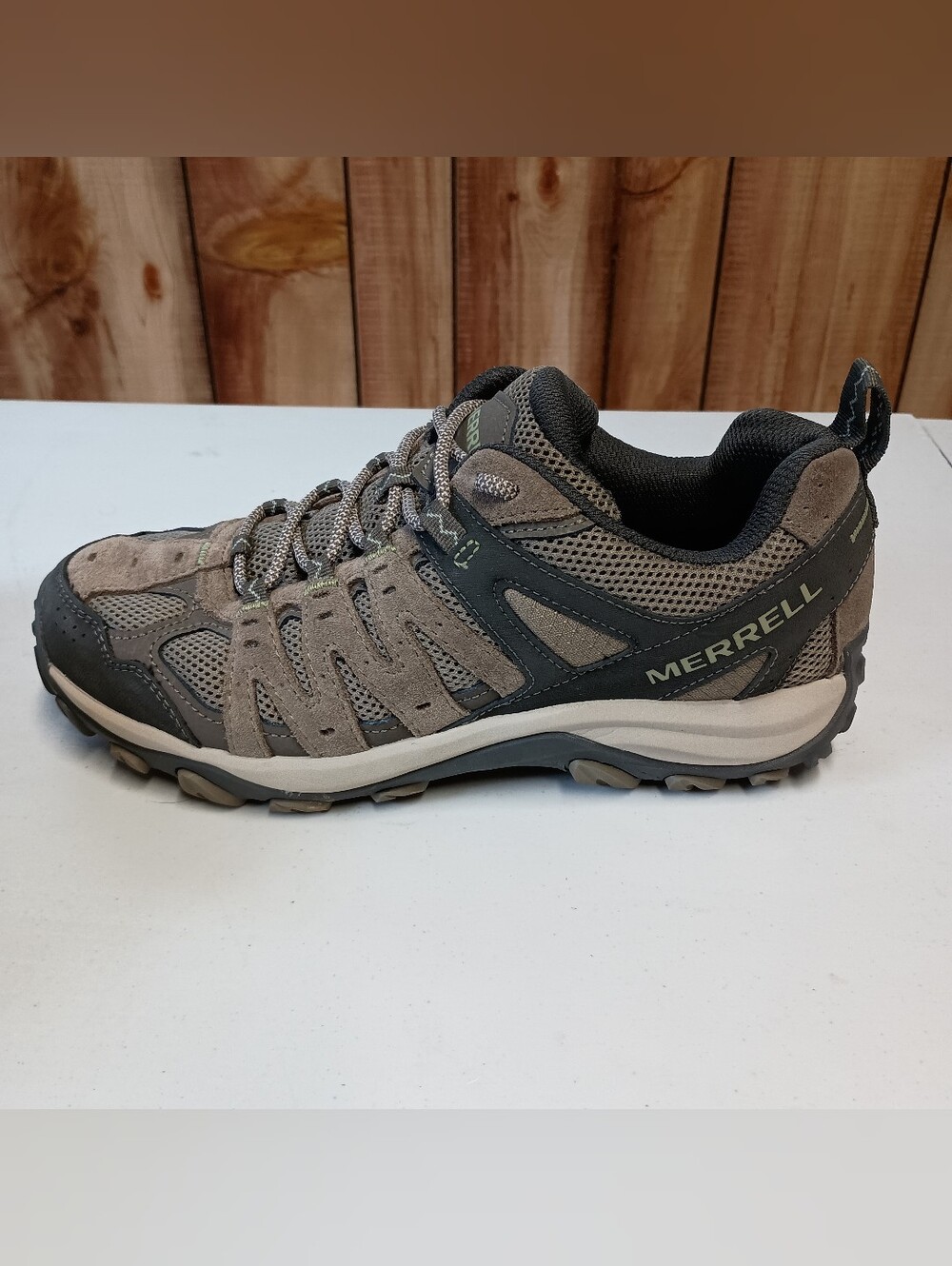 Merrell Hiking Shoes Womens 9.5 Brown Accentor 3 Suede Leather Rubber Sole - Picture 3 of 13